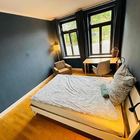 Charmante Wohnung Im Gruenen Leipzig Extérieur photo